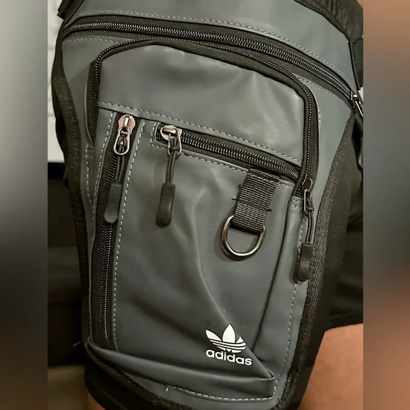 Adidas Black Belt Bag - Picture 3 of 5